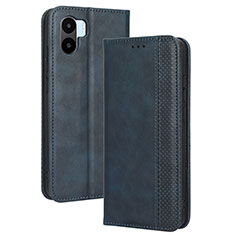 Coque Portefeuille Livre Cuir Etui Clapet BY4 pour Xiaomi Poco C50 Bleu