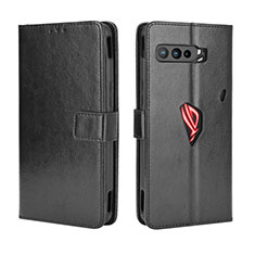 Coque Portefeuille Livre Cuir Etui Clapet BY5 pour Asus ROG Phone 3 Noir