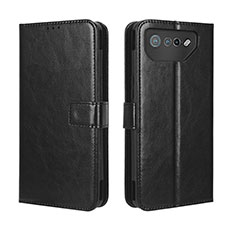 Coque Portefeuille Livre Cuir Etui Clapet BY5 pour Asus ROG Phone 7 Pro Noir