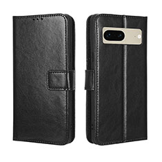 Coque Portefeuille Livre Cuir Etui Clapet BY5 pour Google Pixel 7 5G Noir