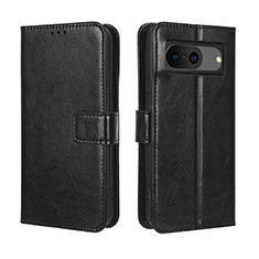 Coque Portefeuille Livre Cuir Etui Clapet BY5 pour Google Pixel 8 5G Noir