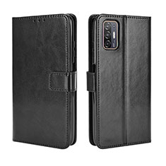 Coque Portefeuille Livre Cuir Etui Clapet BY5 pour HTC Desire 21 Pro 5G Noir