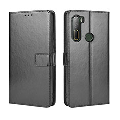 Coque Portefeuille Livre Cuir Etui Clapet BY5 pour HTC U20 5G Noir