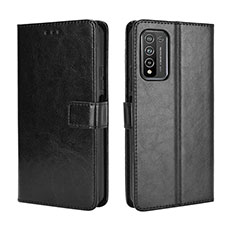 Coque Portefeuille Livre Cuir Etui Clapet BY5 pour Huawei Honor 10X Lite Noir