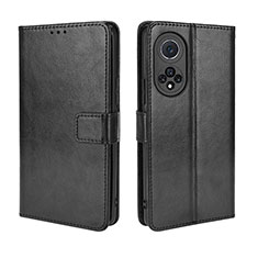 Coque Portefeuille Livre Cuir Etui Clapet BY5 pour Huawei Honor 50 Pro 5G Noir