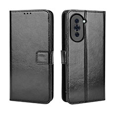 Coque Portefeuille Livre Cuir Etui Clapet BY5 pour Huawei Nova 10 Noir