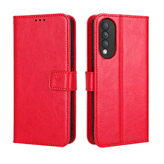 Coque Portefeuille Livre Cuir Etui Clapet BY5 pour Huawei Nova 10z Rouge