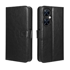 Coque Portefeuille Livre Cuir Etui Clapet BY5 pour Huawei Nova 11i Noir