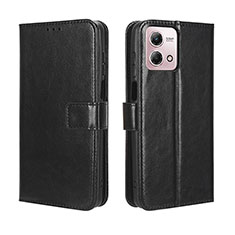 Coque Portefeuille Livre Cuir Etui Clapet BY5 pour Motorola Moto G Stylus (2023) 4G Noir