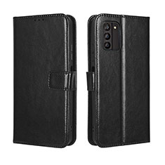 Coque Portefeuille Livre Cuir Etui Clapet BY5 pour Nokia G100 Noir