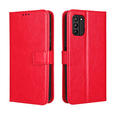 Coque Portefeuille Livre Cuir Etui Clapet BY5 pour Nokia G100 Rouge