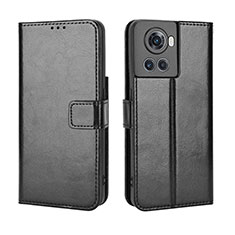 Coque Portefeuille Livre Cuir Etui Clapet BY5 pour OnePlus 10R 5G Noir