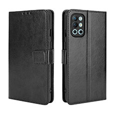 Coque Portefeuille Livre Cuir Etui Clapet BY5 pour OnePlus 9R 5G Noir