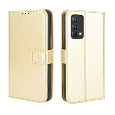 Coque Portefeuille Livre Cuir Etui Clapet BY5 pour Realme GT Master 5G Or