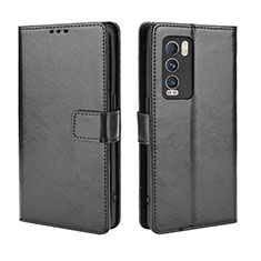 Coque Portefeuille Livre Cuir Etui Clapet BY5 pour Realme GT Master Explorer 5G Noir