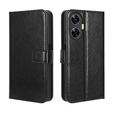 Coque Portefeuille Livre Cuir Etui Clapet BY5 pour Realme Narzo N55 Noir