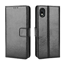 Coque Portefeuille Livre Cuir Etui Clapet BY5 pour Sony Xperia Ace III Noir