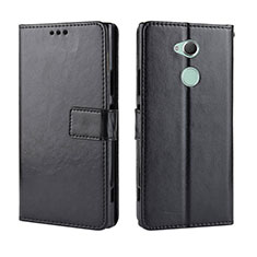 Coque Portefeuille Livre Cuir Etui Clapet BY5 pour Sony Xperia XA2 Ultra Noir