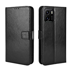 Coque Portefeuille Livre Cuir Etui Clapet BY5 pour Vivo iQOO U5x Noir