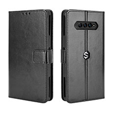 Coque Portefeuille Livre Cuir Etui Clapet BY5 pour Xiaomi Black Shark 4 5G Noir