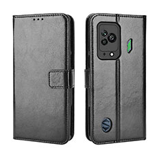 Coque Portefeuille Livre Cuir Etui Clapet BY5 pour Xiaomi Black Shark 5 5G Noir