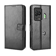 Coque Portefeuille Livre Cuir Etui Clapet BY5 pour Xiaomi Black Shark 5 Pro 5G Noir