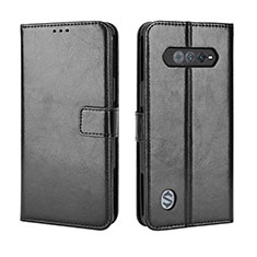 Coque Portefeuille Livre Cuir Etui Clapet BY5 pour Xiaomi Black Shark 5 RS 5G Noir