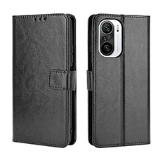 Coque Portefeuille Livre Cuir Etui Clapet BY5 pour Xiaomi Mi 11i 5G Noir