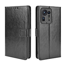 Coque Portefeuille Livre Cuir Etui Clapet BY5 pour Xiaomi Mi Mix 4 5G Noir