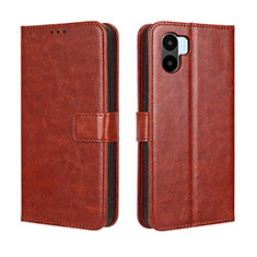 Coque Portefeuille Livre Cuir Etui Clapet BY5 pour Xiaomi Redmi A1 Marron