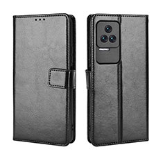 Coque Portefeuille Livre Cuir Etui Clapet BY5 pour Xiaomi Redmi K50 5G Noir