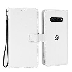 Coque Portefeuille Livre Cuir Etui Clapet BY6 pour Xiaomi Black Shark 4 5G Blanc