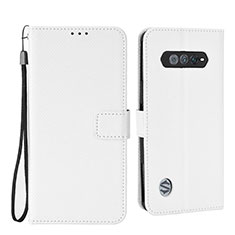 Coque Portefeuille Livre Cuir Etui Clapet BY6 pour Xiaomi Black Shark 4S 5G Blanc