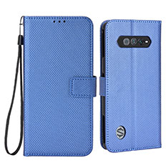 Coque Portefeuille Livre Cuir Etui Clapet BY6 pour Xiaomi Black Shark 4S Pro 5G Bleu