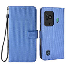 Coque Portefeuille Livre Cuir Etui Clapet BY6 pour Xiaomi Black Shark 5 5G Bleu