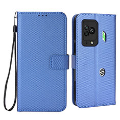 Coque Portefeuille Livre Cuir Etui Clapet BY6 pour Xiaomi Black Shark 5 Pro 5G Bleu