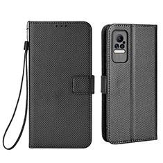 Coque Portefeuille Livre Cuir Etui Clapet BY6 pour Xiaomi Civi 1S 5G Noir