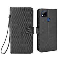 Coque Portefeuille Livre Cuir Etui Clapet BY6 pour Xiaomi POCO C3 Noir