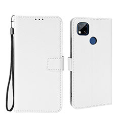 Coque Portefeuille Livre Cuir Etui Clapet BY6 pour Xiaomi POCO C31 Blanc
