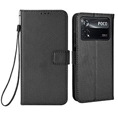 Coque Portefeuille Livre Cuir Etui Clapet BY6 pour Xiaomi Redmi Note 11E Pro 5G Noir