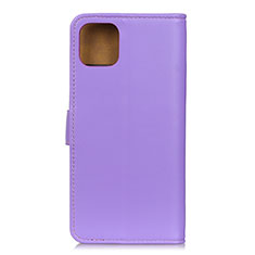 Coque Portefeuille Livre Cuir Etui Clapet C01 pour Xiaomi Mi 11 Lite 4G Violet