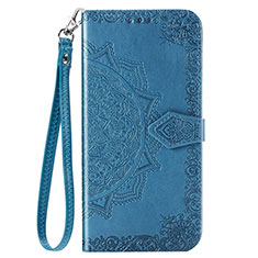 Coque Portefeuille Livre Cuir Etui Clapet C01 pour Xiaomi Redmi Note 9 Bleu