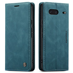 Coque Portefeuille Livre Cuir Etui Clapet C01S pour Google Pixel 7 5G Bleu