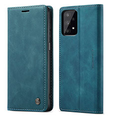 Coque Portefeuille Livre Cuir Etui Clapet C01S pour Samsung Galaxy A32 4G Bleu