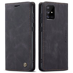 Coque Portefeuille Livre Cuir Etui Clapet C01S pour Samsung Galaxy A71 5G Noir