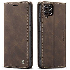 Coque Portefeuille Livre Cuir Etui Clapet C01S pour Samsung Galaxy M53 5G Marron