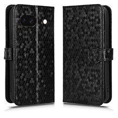 Coque Portefeuille Livre Cuir Etui Clapet C01X pour Google Pixel 8a 5G Noir