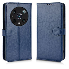 Coque Portefeuille Livre Cuir Etui Clapet C01X pour Huawei Honor Magic4 Pro 5G Bleu