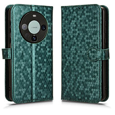 Coque Portefeuille Livre Cuir Etui Clapet C01X pour Huawei Mate 60 Pro+ Plus Vert