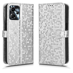 Coque Portefeuille Livre Cuir Etui Clapet C01X pour Motorola Moto G13 Argent